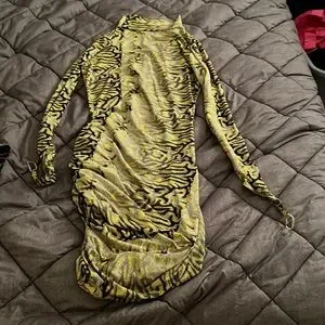 Maisie Wilen | Dresses | Maisie Wilen Dress Orbit Lime Green Animal Print |  Poshmark